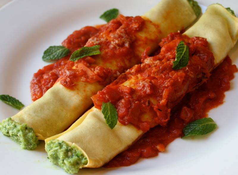 Ricotta Cannelloni at Dinotto Old Town