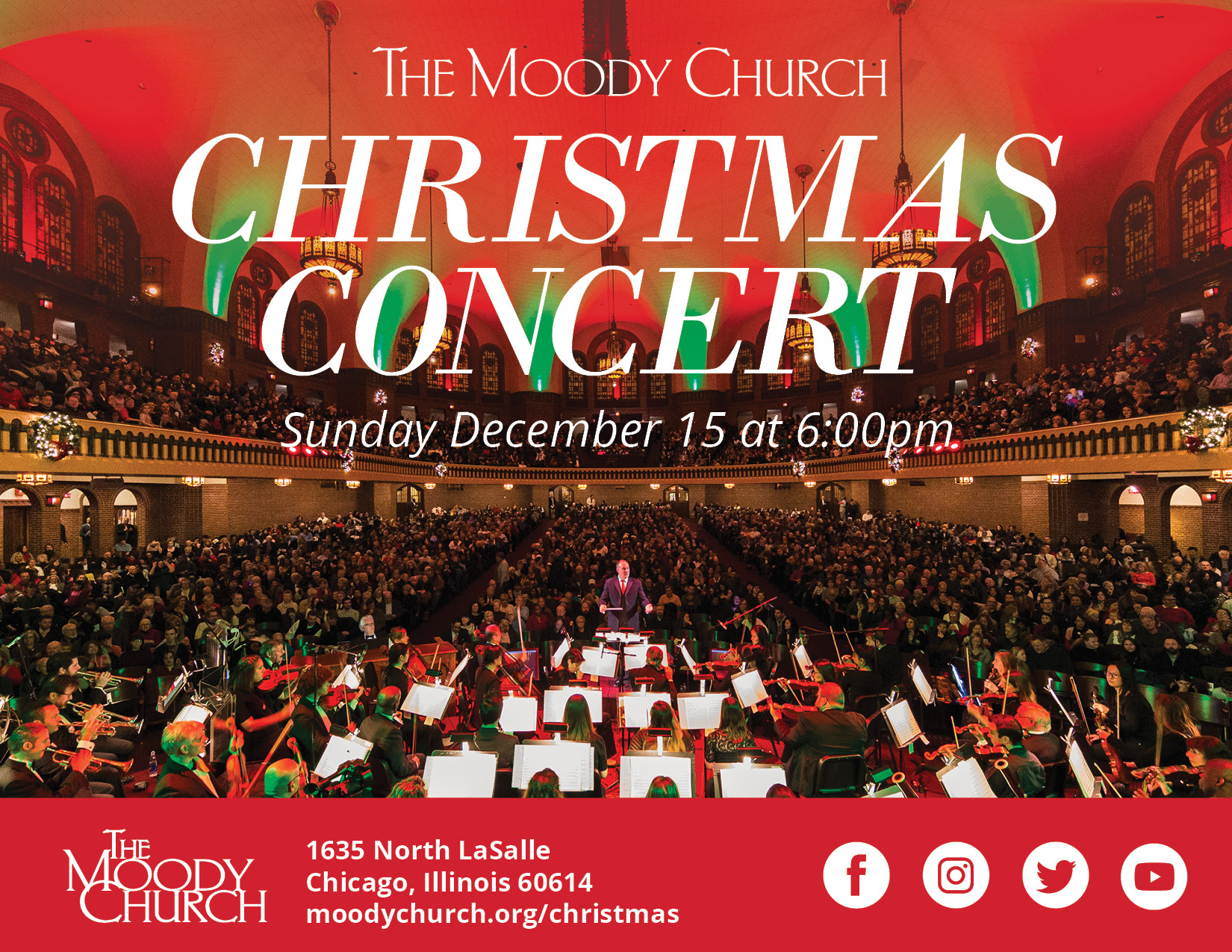 Old Town Merchants & Residents Association Christmas in Chicago Concert