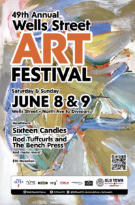 The Wells Street Art Festival is coming up!